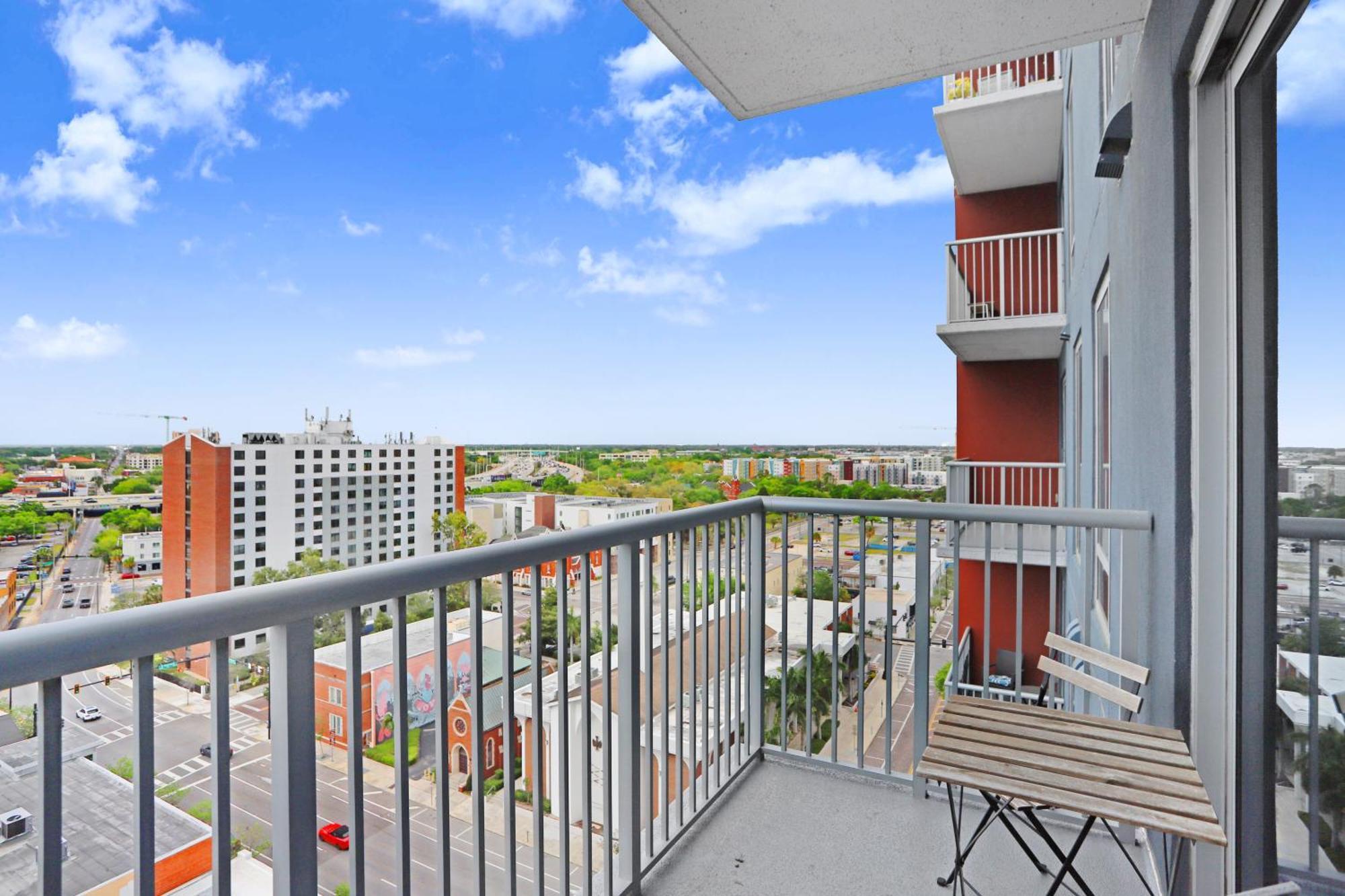 Downtown Tampa Gem 1-Bd W/Pool, Gym, & Sky Lounge Apartment Bagian luar foto